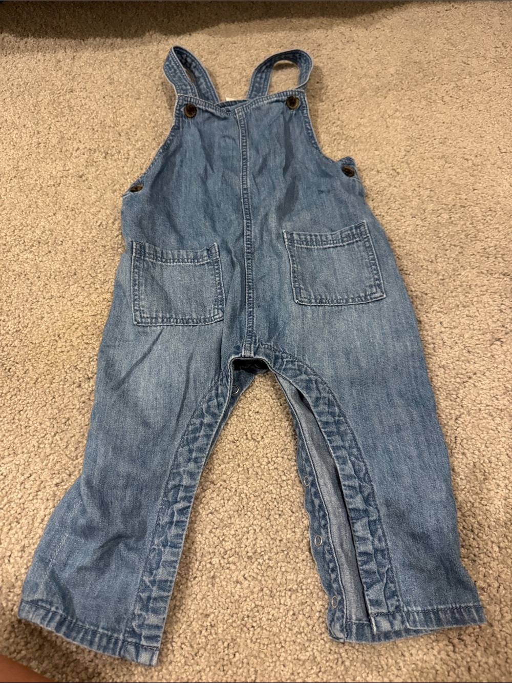 H&M Light Blue Denim Kids Overalls